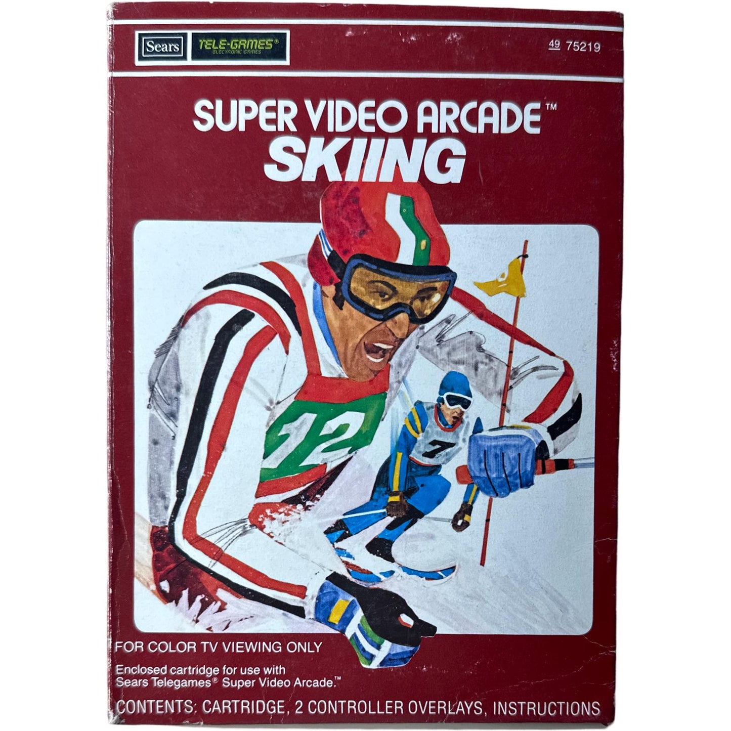 Skiing Tele Games - Intellivision