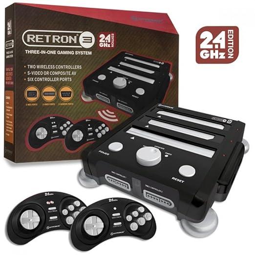 RetroN 3 [Black 2.4 GHz Edition] - Console