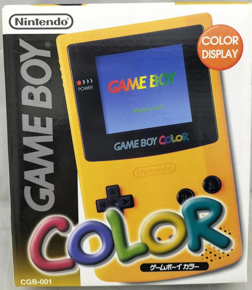 Game Boy Color Yellow - JP Console [Import]