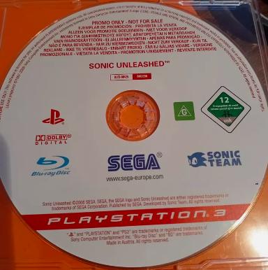 Sonic Unleashed [Not For Resale] - PAL Playstation 3 [Import]