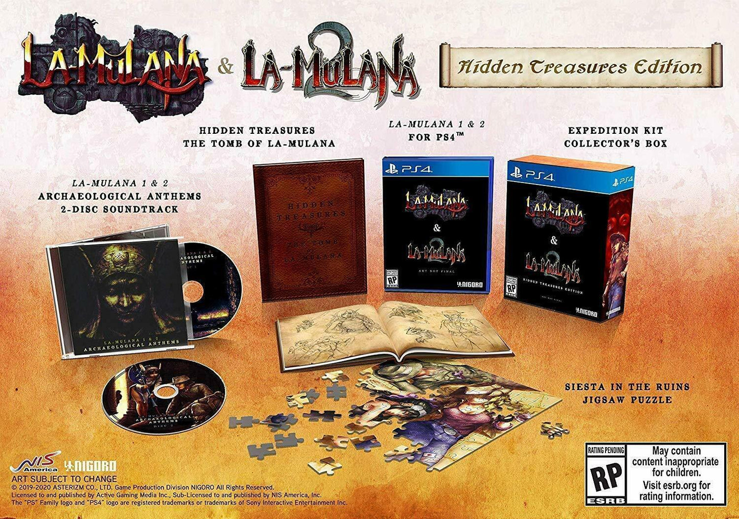 La Mulana 1 & 2 [Hidden Treasures Edition] - PlayStation 4
