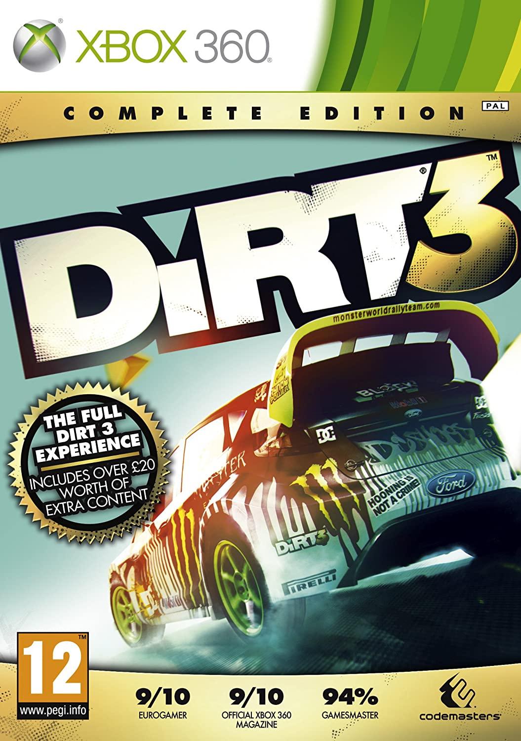 Dirt 3 [Complete Edition] - PAL Xbox 360 [Import]