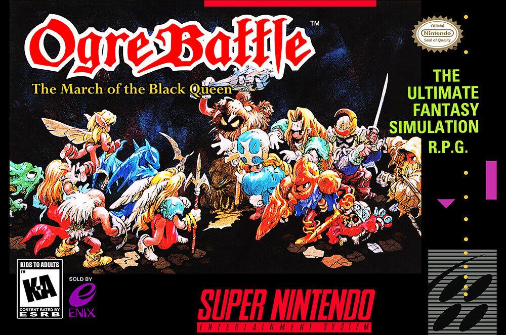 Ogre Battle The March of the Black Queen - SNES