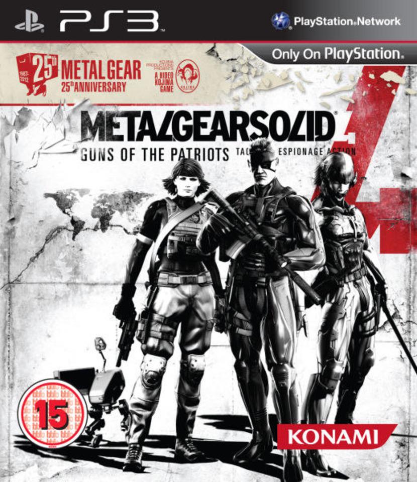 Metal Gear Solid 4 [25th Anniversary Edition] - PAL Playstation 3 [Import]