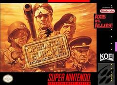 Operation Europe Path to Victory 1939-45 - SNES