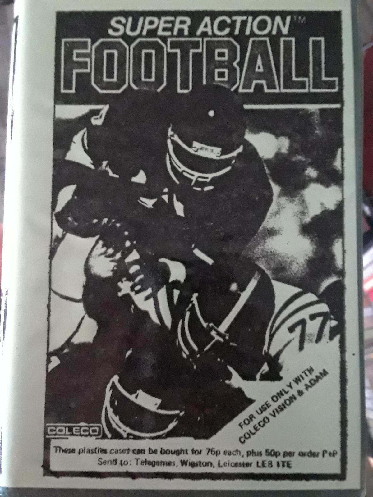 Super Action Football [Telegames] - Colecovision