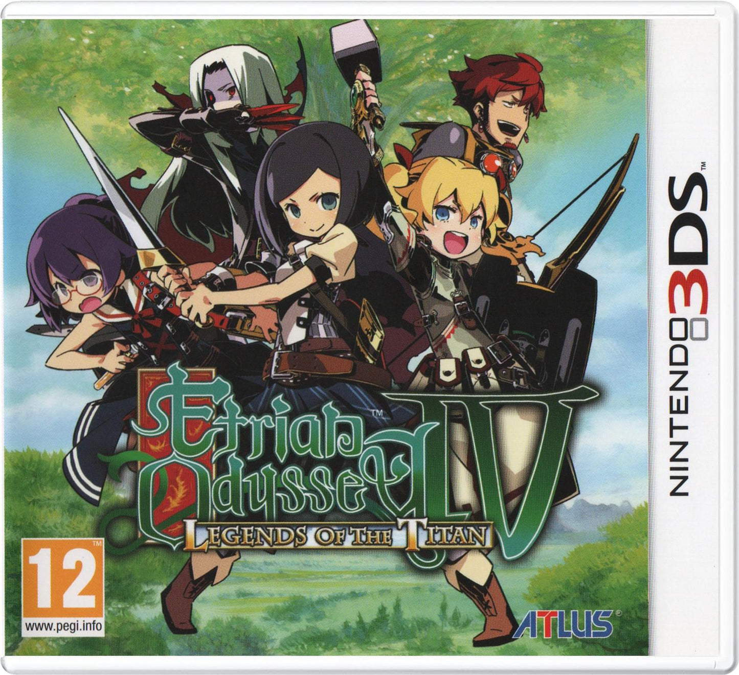 Etrian Odyssey IV: Legends Of The Titan - PAL Nintendo 3DS [Import]