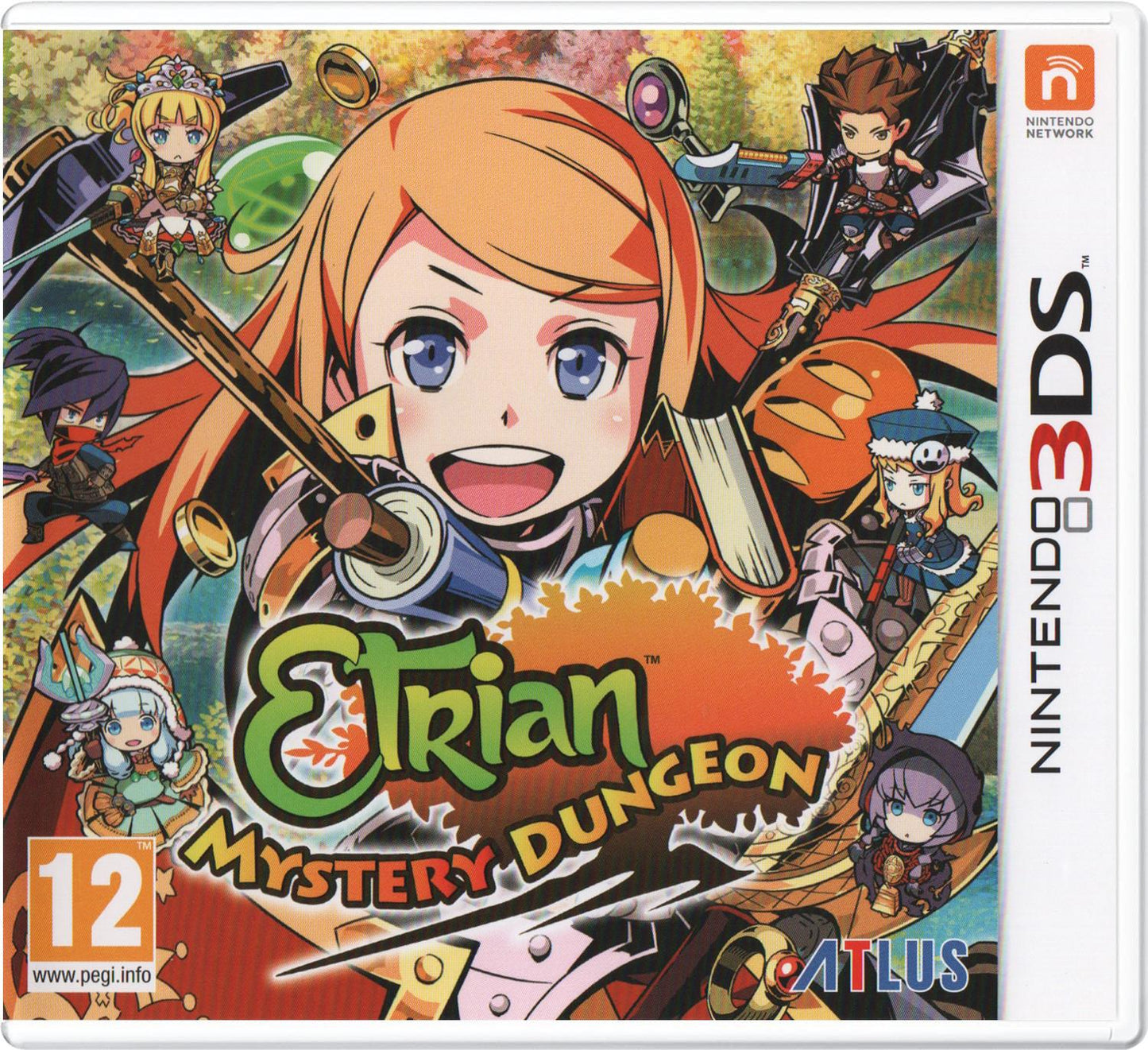 Etrian Mystery Dungeon - PAL Nintendo 3DS [Import]