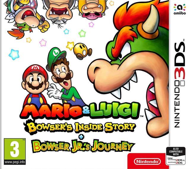 Mario & Luigi: Bowser's Inside Story + Bowser Jr's Journey - PAL Nintendo 3DS [Import]