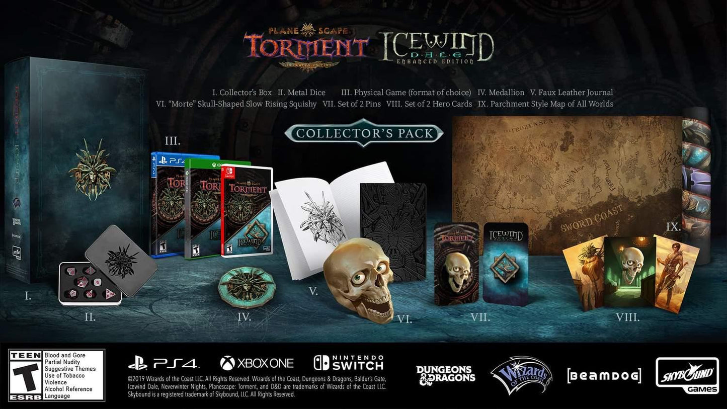 Planescape: Torment & Icewind Dale Enhanced Editions [Collector's Pack] - Xbox One