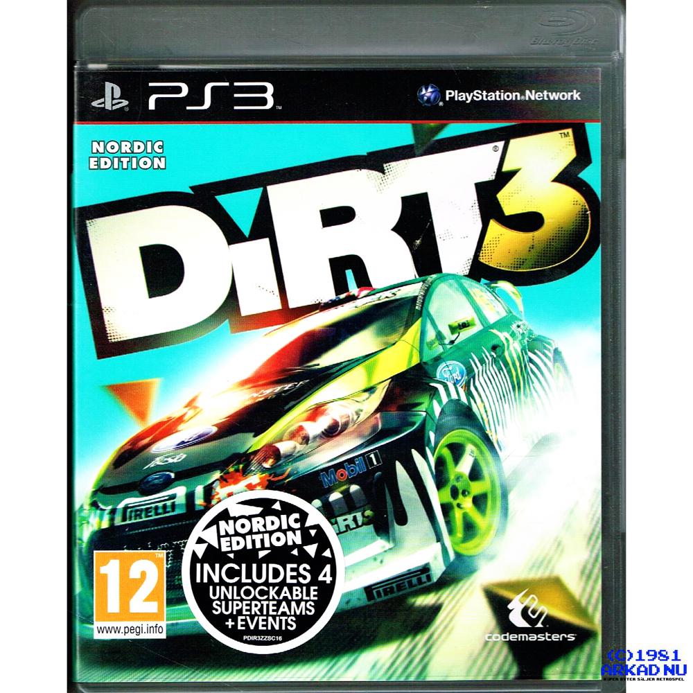 Dirt 3 [Nordic Edition] - PAL Playstation 3 [Import]