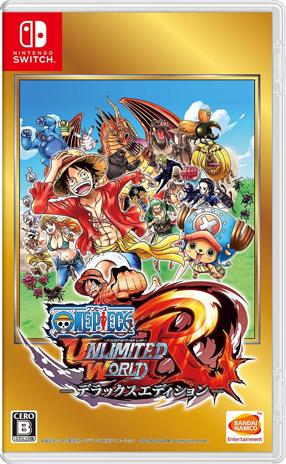 One Piece: Unlimited World R: Deluxe Edition - JP Nintendo Switch [Import]