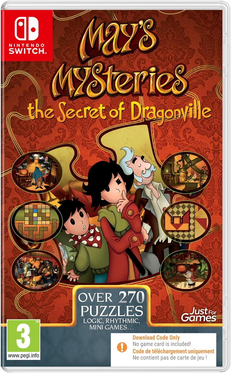 May’s Mysteries: The Secret Of Dragonville [Code In Box] - PAL Nintendo Switch [Import]
