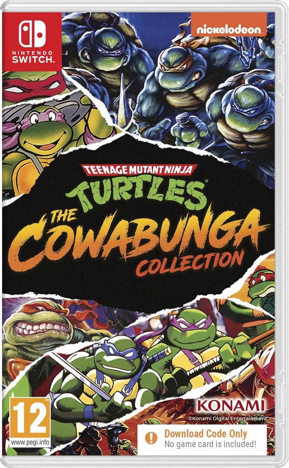 Teenage Mutant Ninja Turtles: The Cowabunga Collection [Code In Box] - PAL Nintendo Switch [Import]