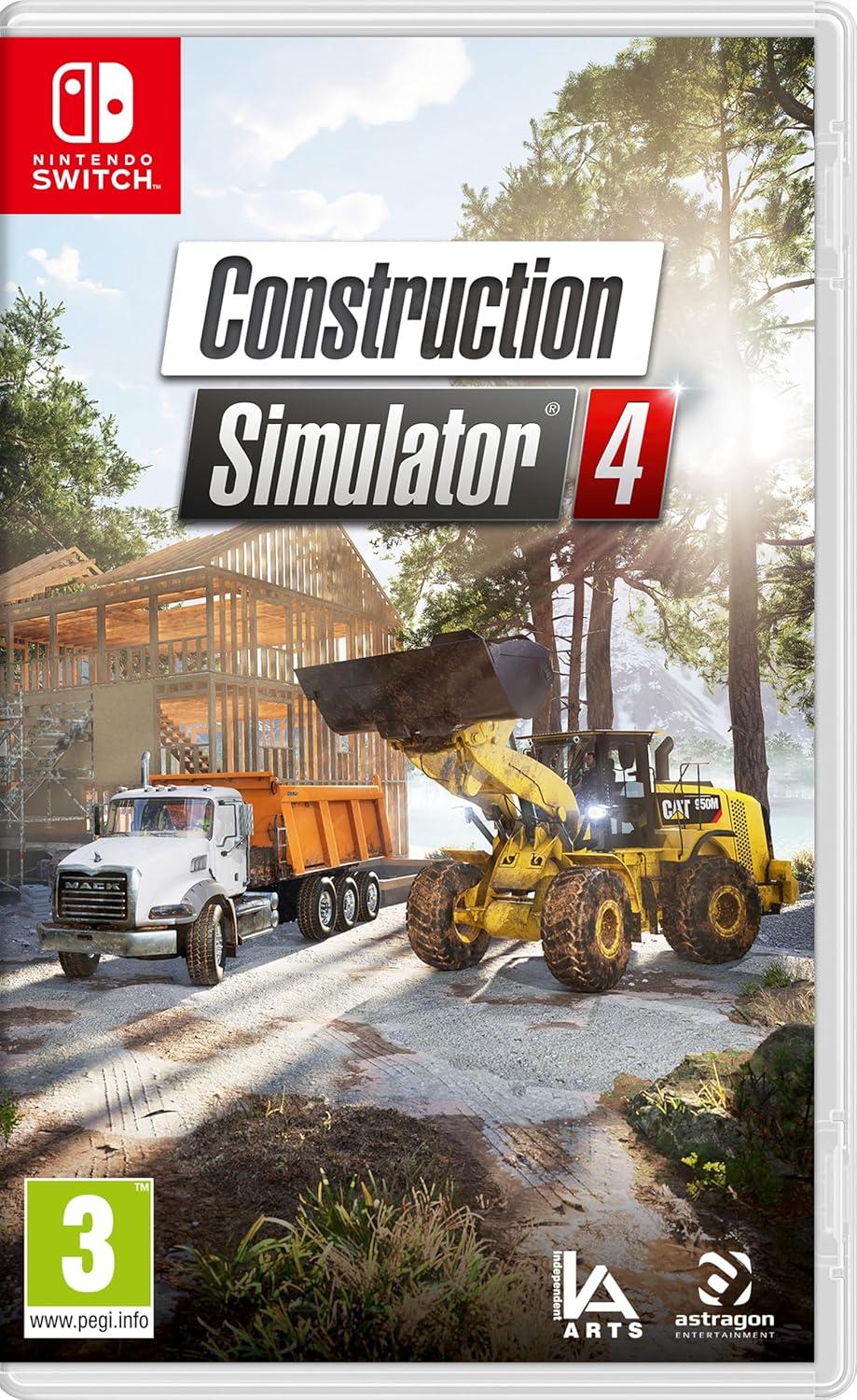 Construction Simulator 4 - PAL Nintendo Switch [Import]