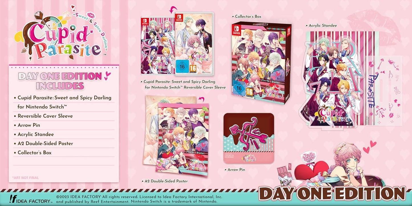 Cupid Parasite: Sweet And Spicy Darling [Day One Edition] - PAL Nintendo Switch [Import]