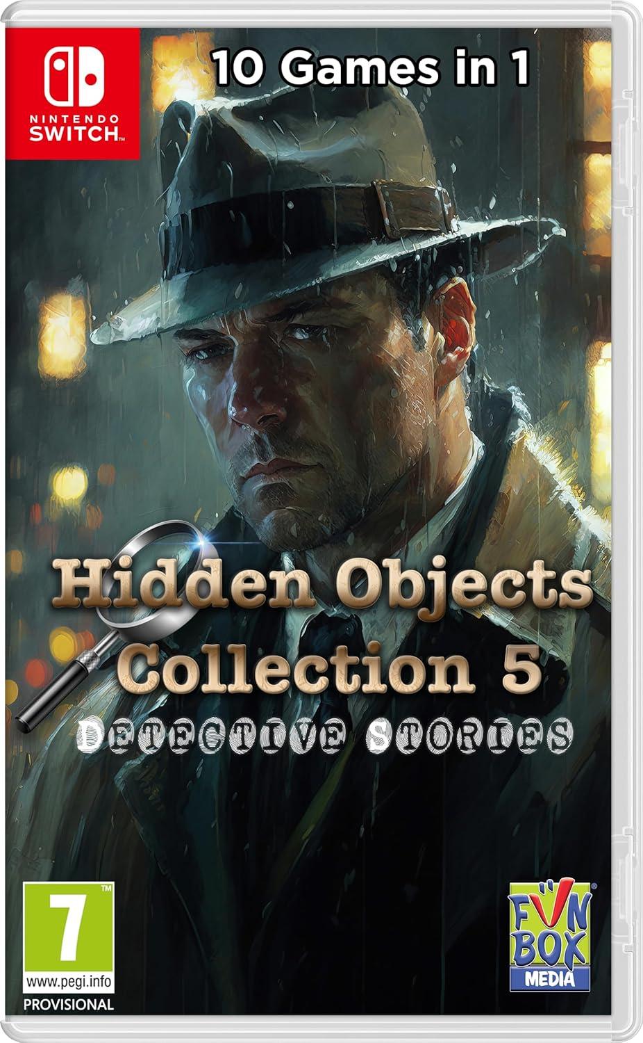 Hidden Objects Collection 5: Detective Stories - PAL Nintendo Switch [Import]