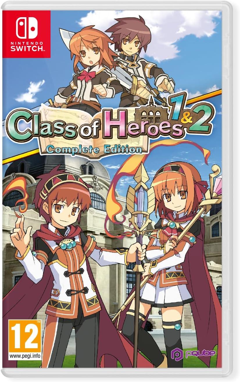 Class Of Heroes 1 & 2 [Complete Edition] - PAL Nintendo Switch [Import]