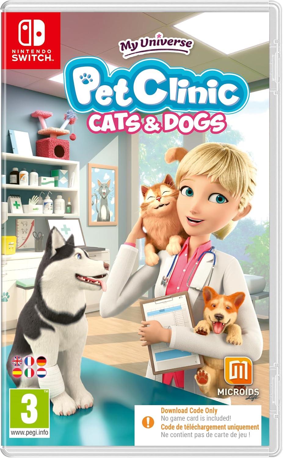 My Universe: Pet Clinic, Cats & Dogs [Code In Box] - PAL Nintendo Switch [Import]