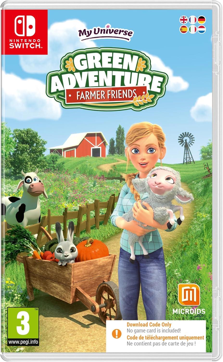 My Universe: Green Adventure, Farmer Friends [Code In Box] - PAL Nintendo Switch [Import]
