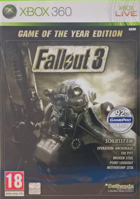 Fallout 3 [Game of the Year] - PAL Xbox 360 [Import]