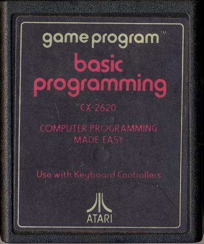 BASIC Programming [Text Label] - Atari 2600