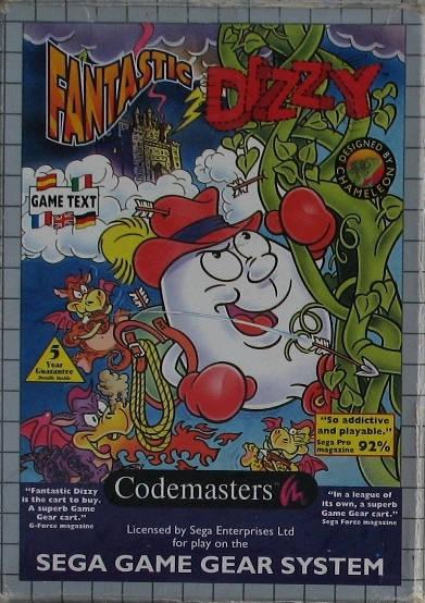 Fantastic Dizzy - PAL Sega Game Gear [Import]