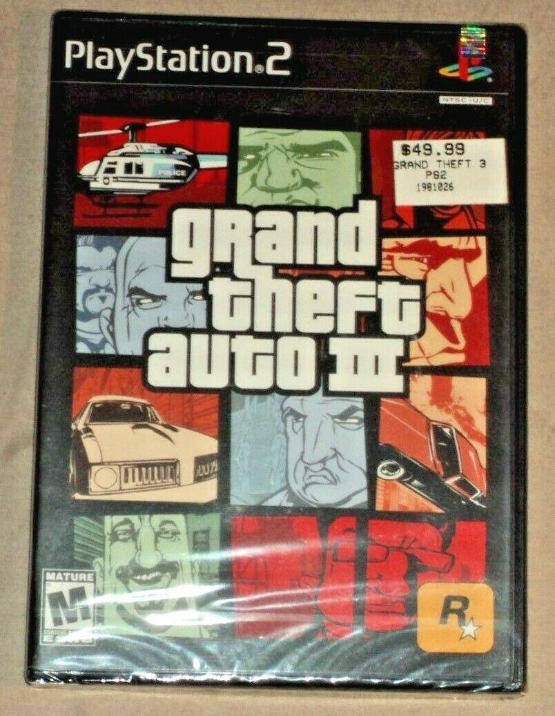 Grand Theft Auto III [First Print] - PlayStation 2