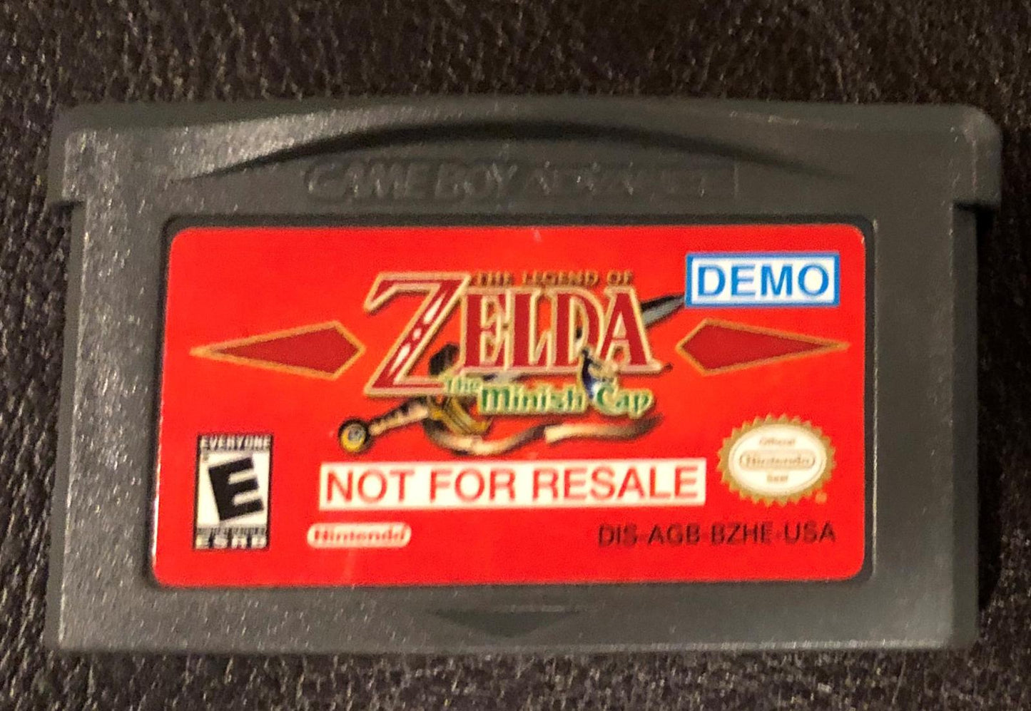 Zelda Minish Cap [Not for Resale Demo] - Game Boy Advance