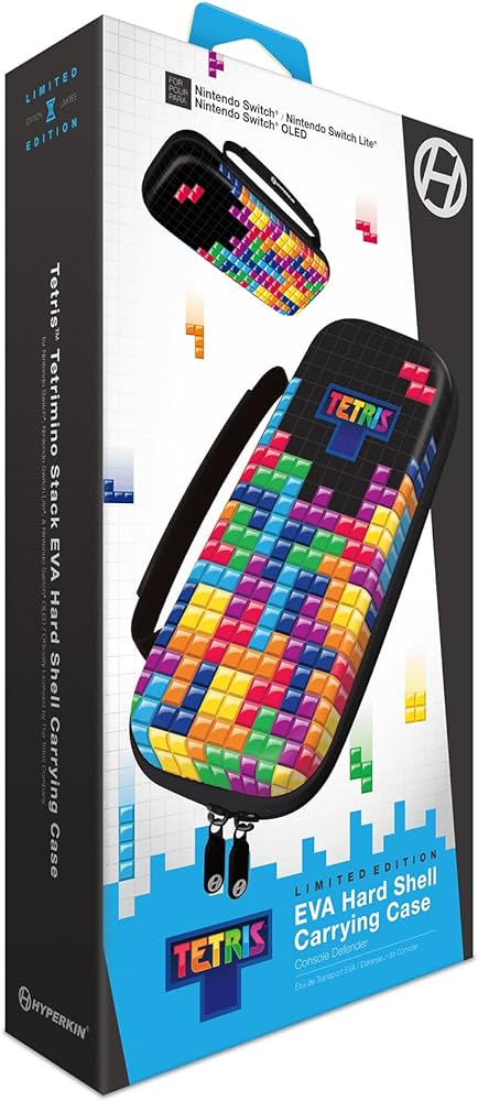 Nintendo Switch Carrying Case [Tetris Edition] *NEW* [Hyperkin]