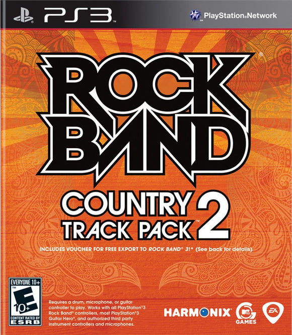 Rock Band 2 Country Track Pack [Complete] *Pre-Owned*
