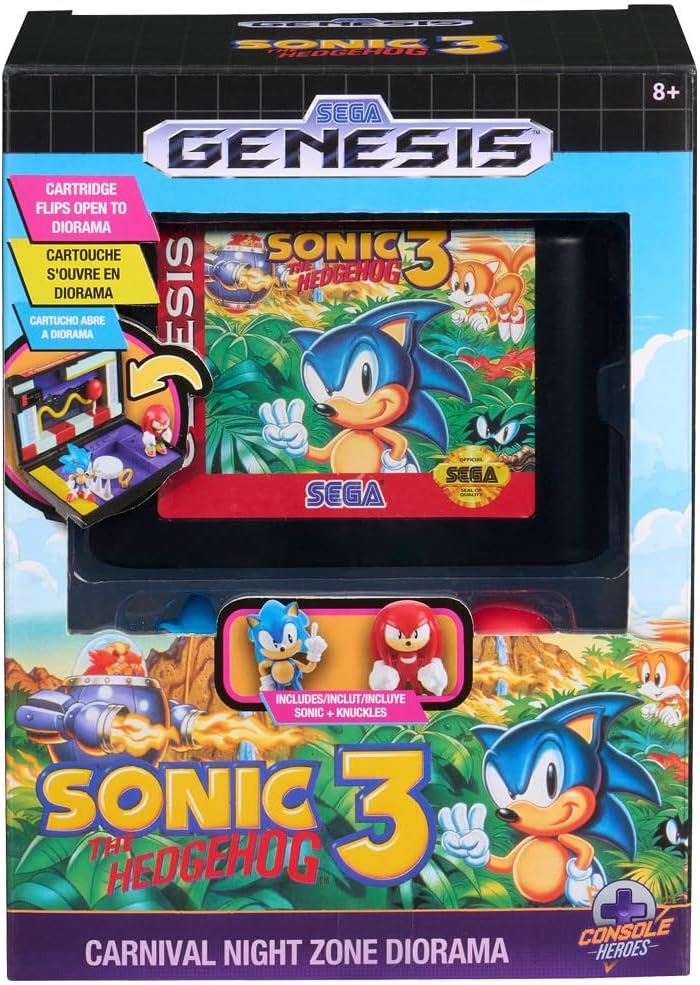 Sonic The Hedgehog Collectible Diorama Playset (New) - Toys