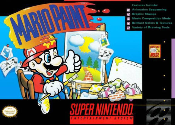 Mario Paint - SNES