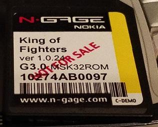 King of Fighters [Not for Resale] - N-Gage