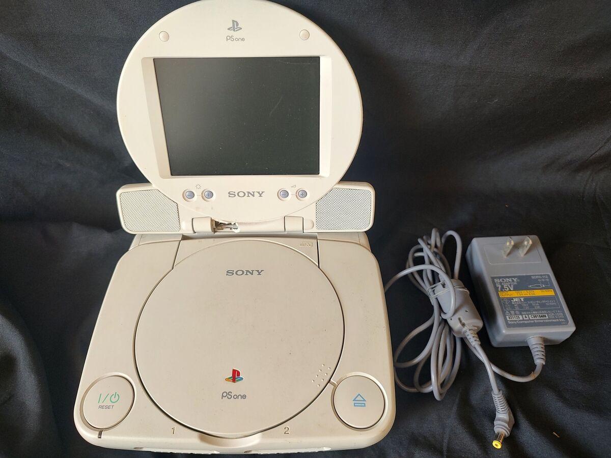 PSOne Slim Console With LCD Screen Combo SCPH-130 - JP Console [Import]