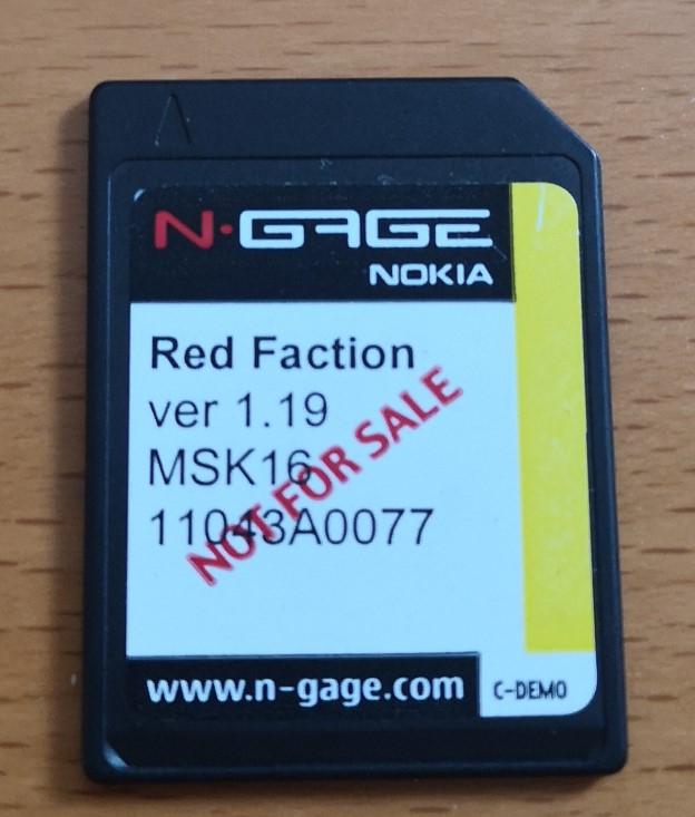 Red Faction [Not for Resale] - N-Gage