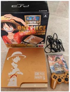 Playstation 3 320 GB Console One Piece Kaizoku Musou [Gold Edition] - JP Console [Import]