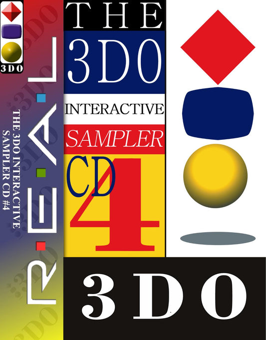 3DO Interactive Sampler CD 4 - 3DO