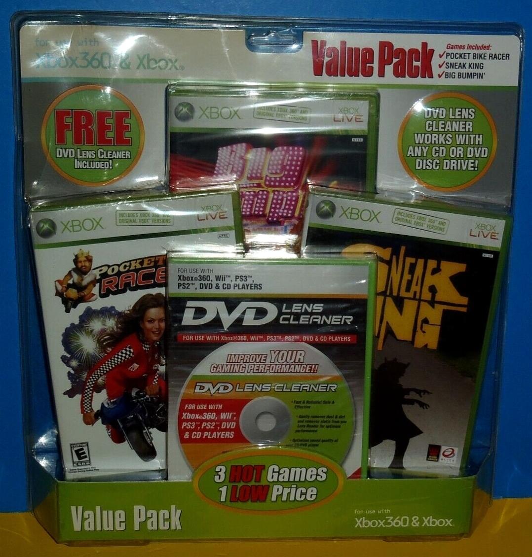 Big Bumpin Sneek King Pocket Racer Lens Cleaner [Value Pack] - Xbox 360