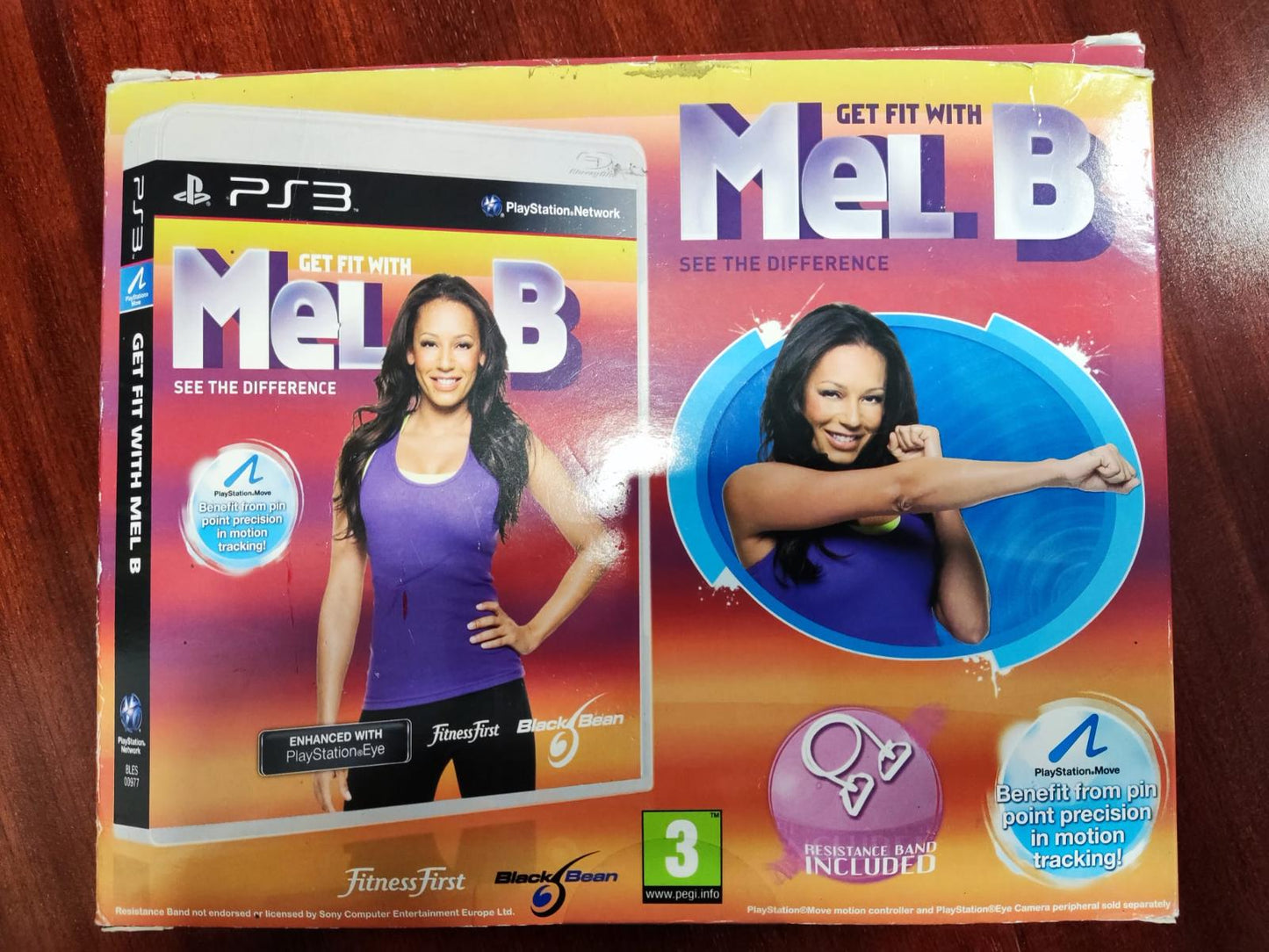 Get Fit With Mel B [Resistance Band Bundle] - PAL Playstation 3 [Import]