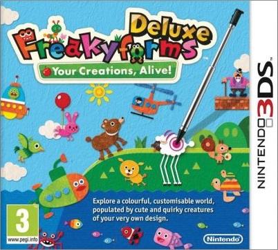 Freakyforms Deluxe: Your Creations, Alive - PAL Nintendo 3DS [Import]