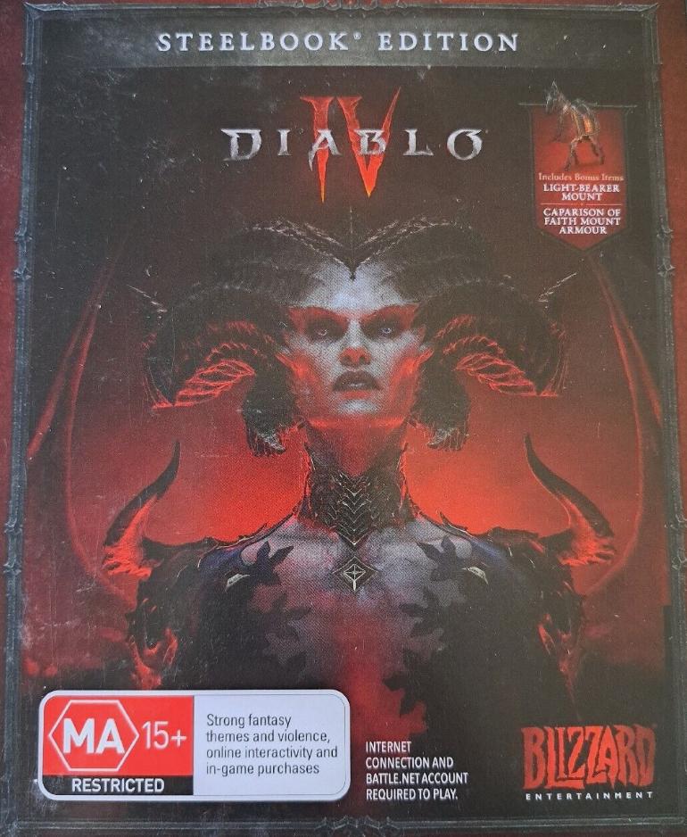 Diablo IV [Steelbook Edition] - PAL Playstation 5 [Import]
