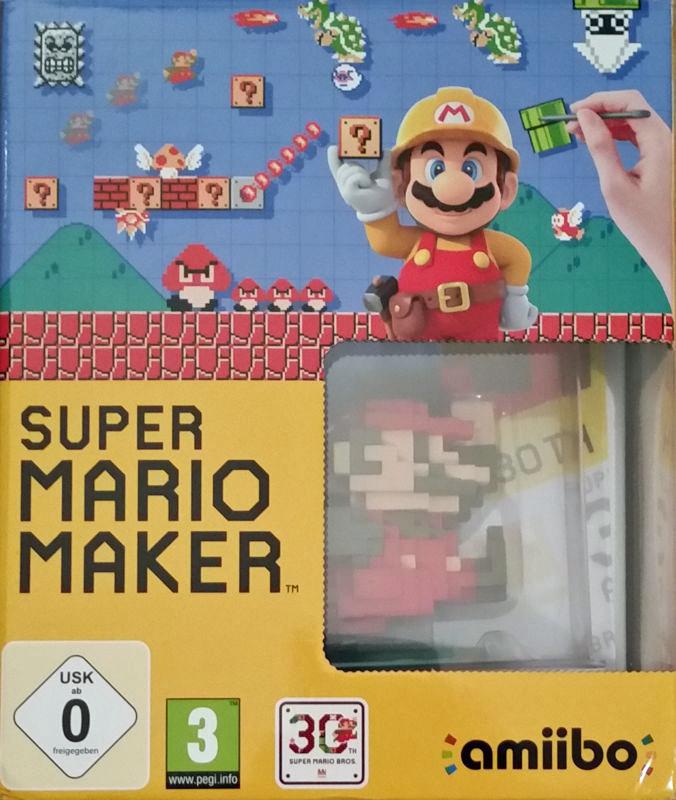 Super Mario Maker [Amiibo Bundle] - PAL Wii U [Import]