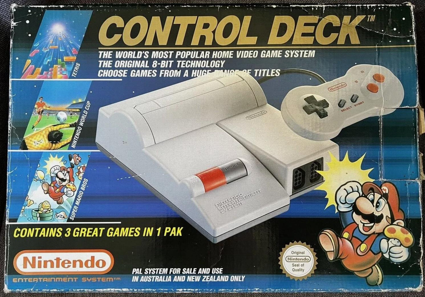 NES Top Loading Console Control Deck [3 In 1 Game Pak] - PAL Console [Import]