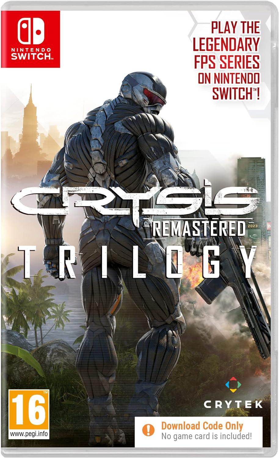 Crysis Remastered Trilogy [Code In Box] - PAL Nintendo Switch [Import]