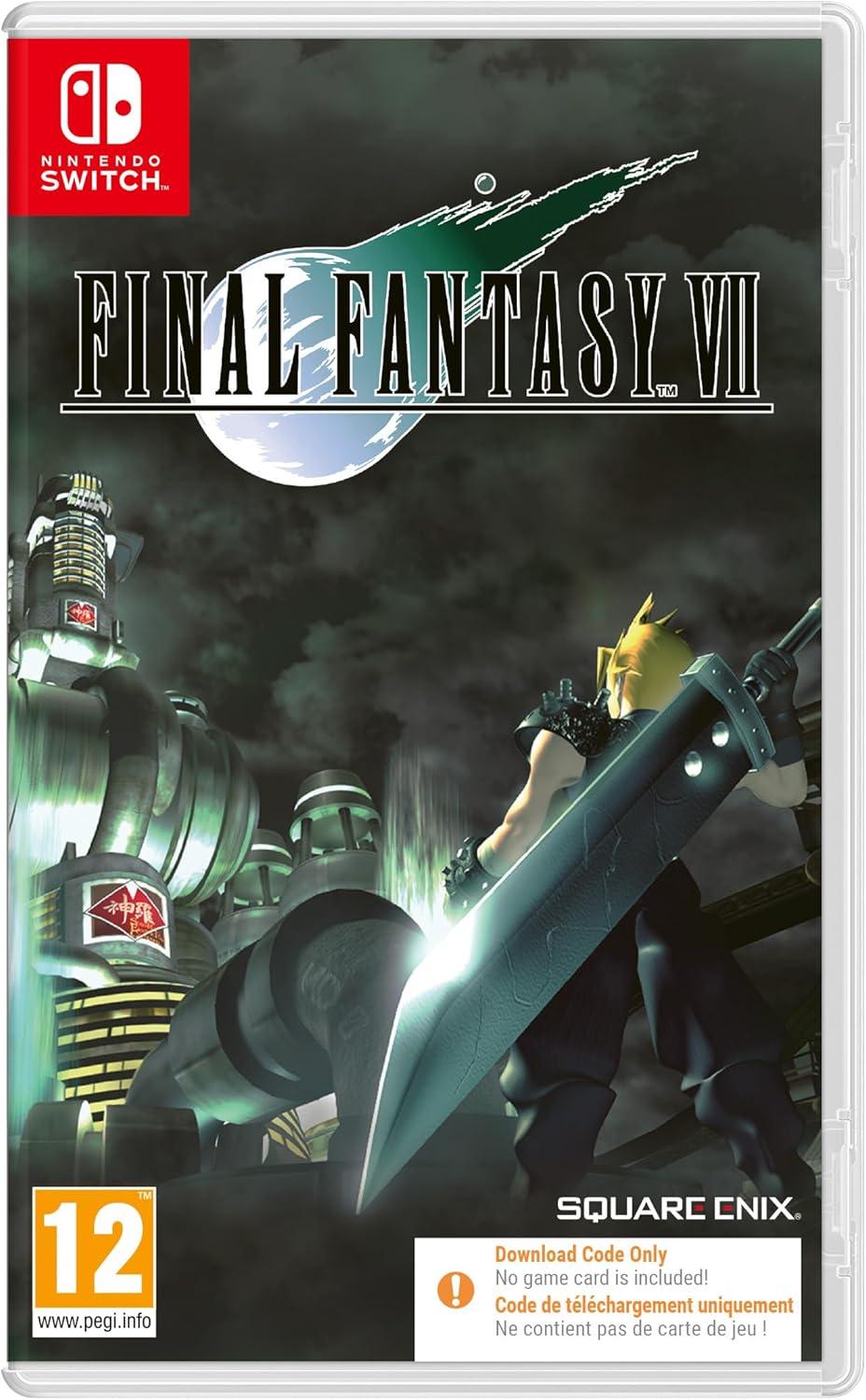 Final Fantasy VII Remastered [Code In Box] - PAL Nintendo Switch [Import]