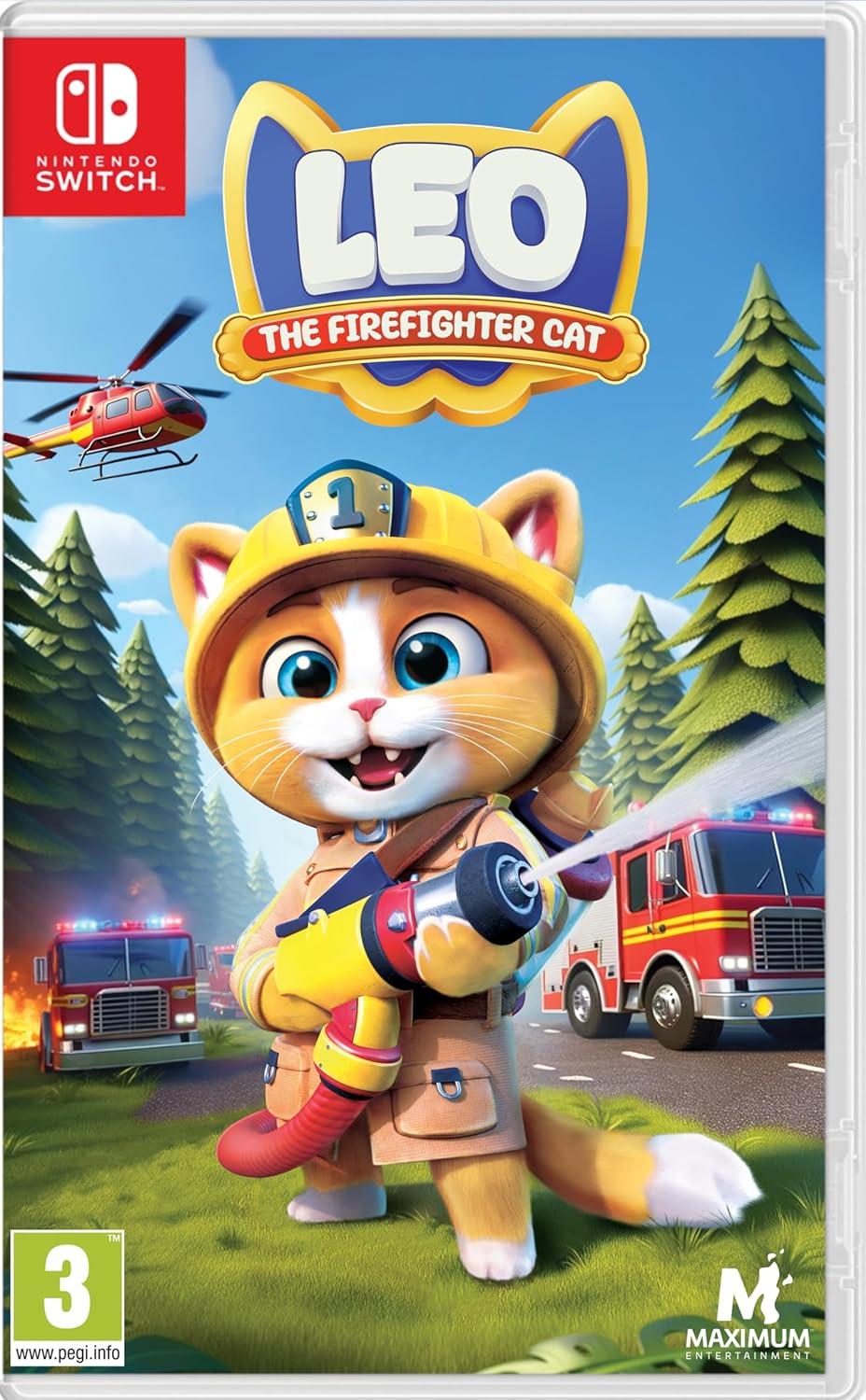 Leo The Firefighter Cat - PAL Nintendo Switch [Import]