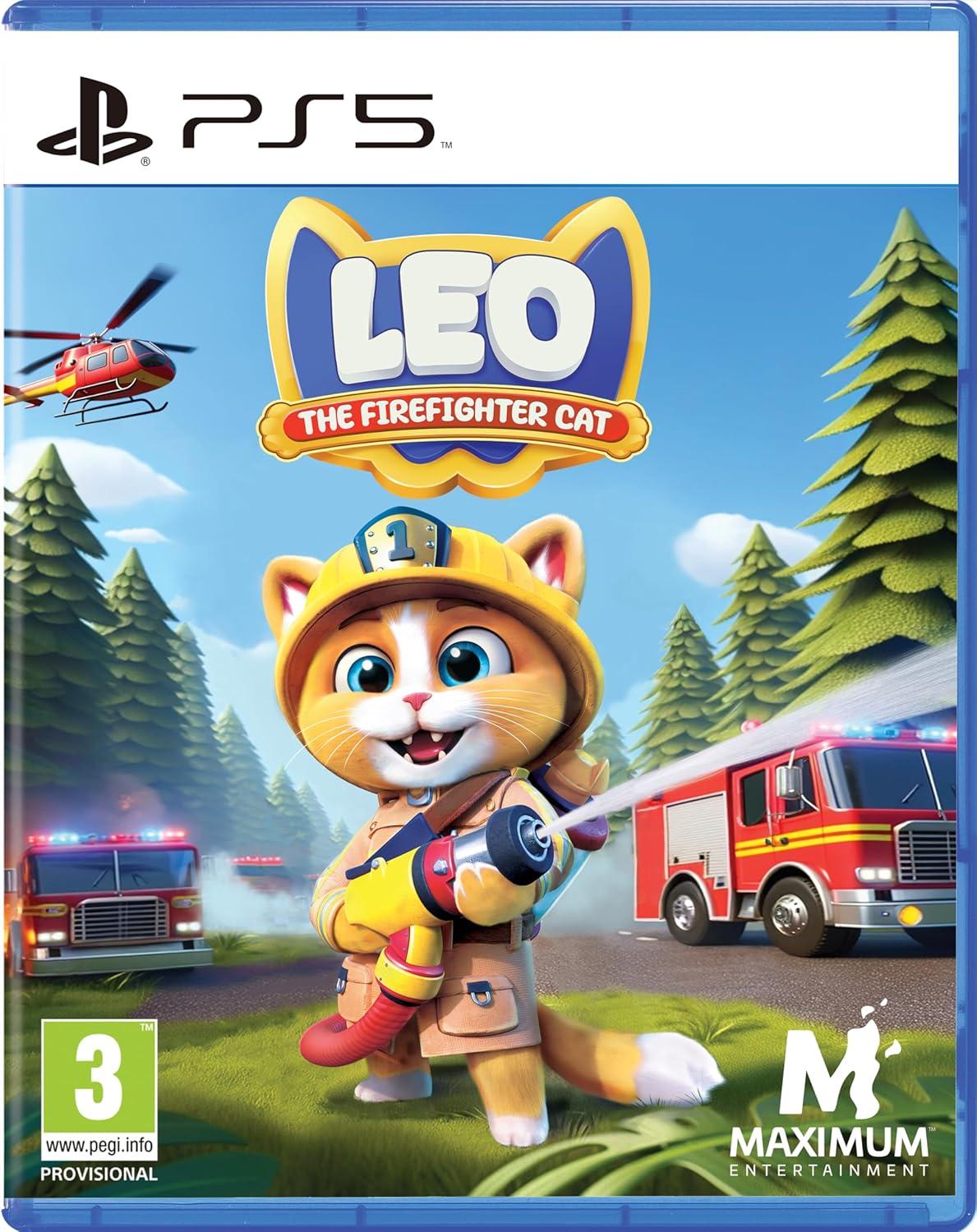 Leo The Firefighter Cat - PAL Playstation 5 [Import]