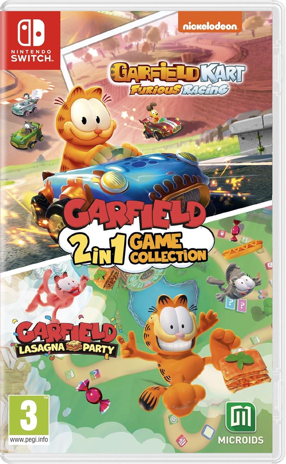 Garfield 2 In 1 Game Collection - PAL Nintendo Switch [Import]