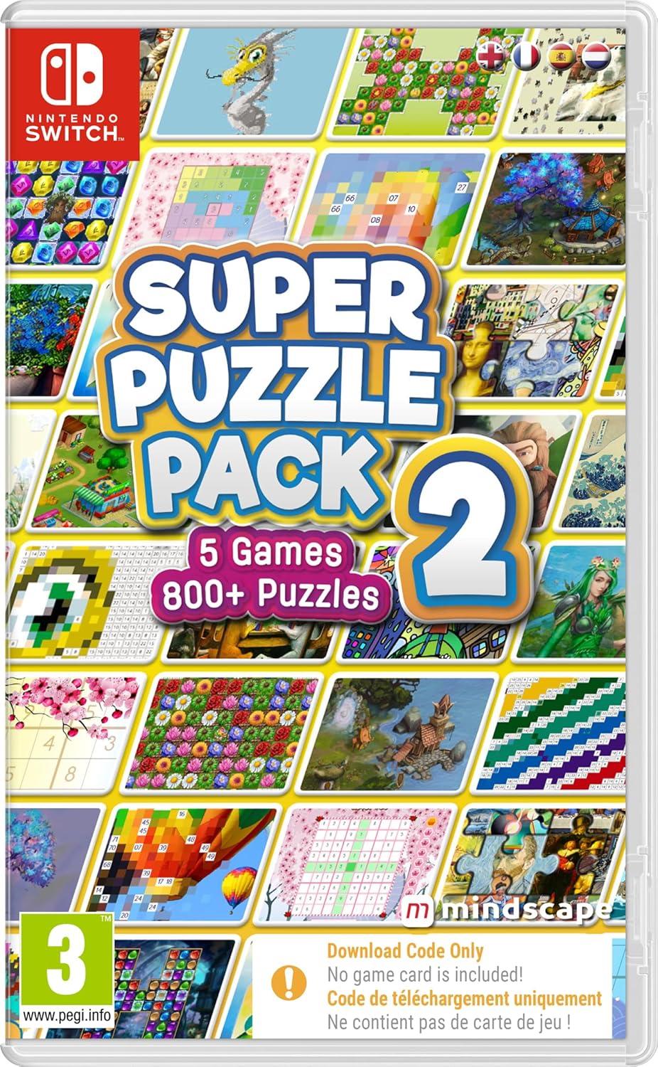 Super Puzzle Pack 2 [Code In Box] - PAL Nintendo Switch [Import]